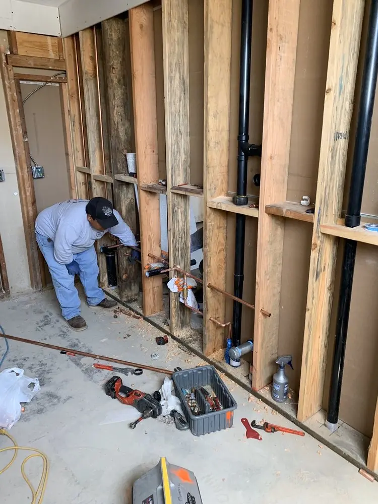 Commercial rough-in plumbing for Trenchless Sewer Repair in Meadow Grove